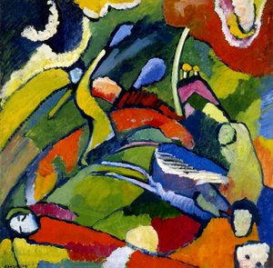 راكبان وشكل مستلقي ، c.1909-10